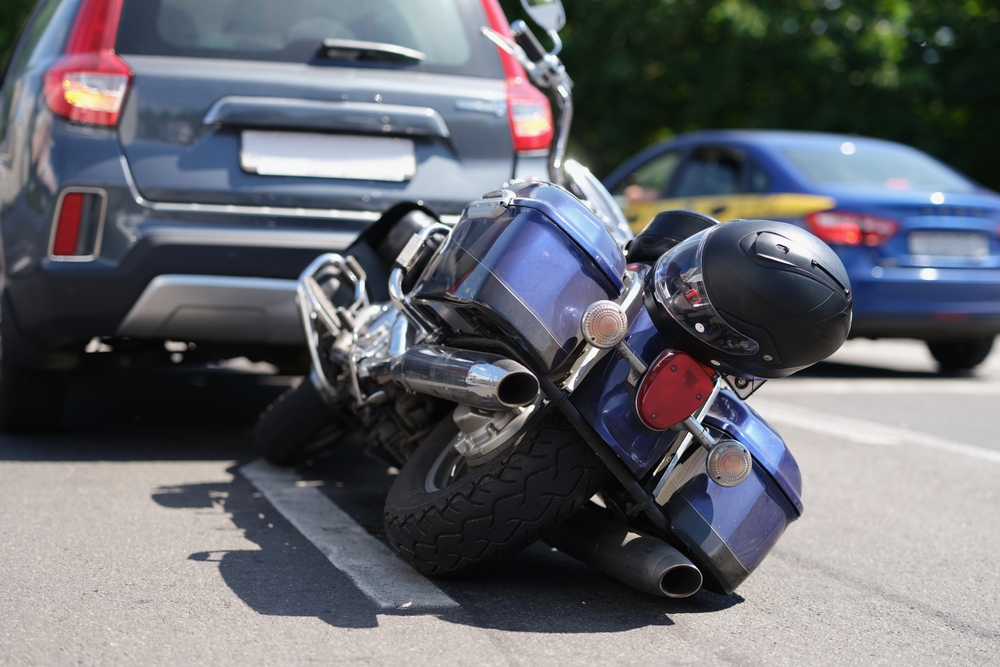 Damaged Motorcycle