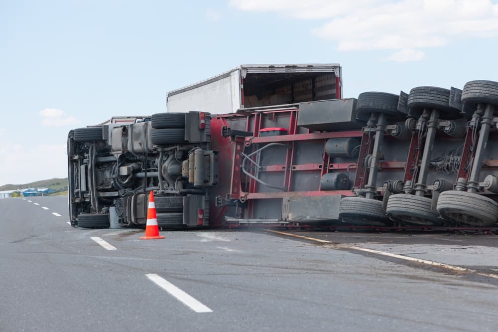 Overload Truck Accident