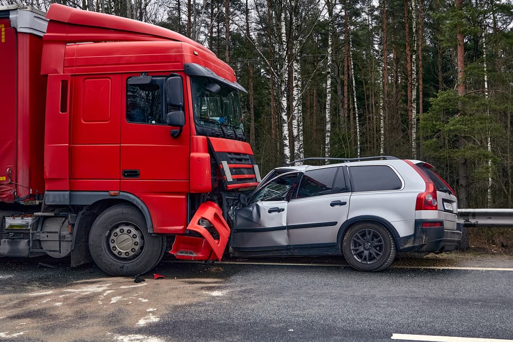 Truck Accident due to non compliance