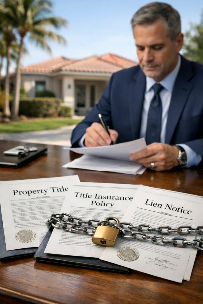 How Property Liens Affect Title Insurance Coverage